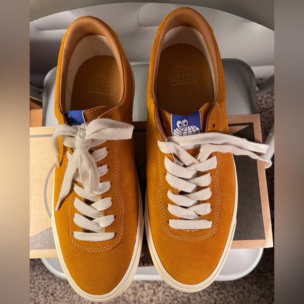 Last Resort AB Cheddar 9.5 skate shoes NIB Polar LRAB Pontus Alv skateboarding